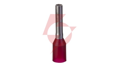 Końcówka tulejkowa izolowana 1,0mm2 czerwona 216-203 /100szt./