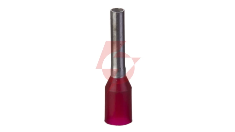 Końcówka tulejkowa izolowana 1,0mm2 czerwona 216-203 /100szt./