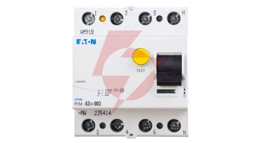 Wyłącznik różnicowoprądowy 4P 63A 0,03A typ AC PFIM-63/4/003-MW 235414