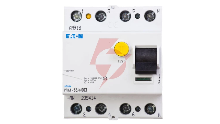 Wyłącznik różnicowoprądowy 4P 63A 0,03A typ AC PFIM-63/4/003-MW 235414