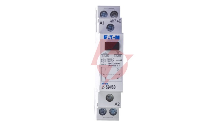 Przekaźnik impulsowy 16A 12V DC 24V AC 1Z 1R Z-S24/SO 265539