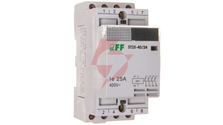 Stycznik modułowy 25A 4Z 0R 24V AC ST25-40-24V