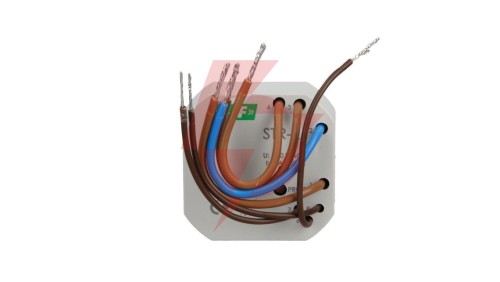 Sterownik rolet jednoprzyciskowy 1,5A AC-3 230V 0-10min (kapsułka fi55mm) STR-2