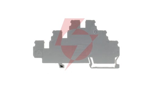 Złączka szynowa 3-pietrowa L / L / L 2,5mm2 szara 870-551