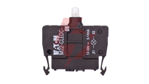 Oprawka LED zielona 12-30V AC/DC M22-CLEDC-G 216574