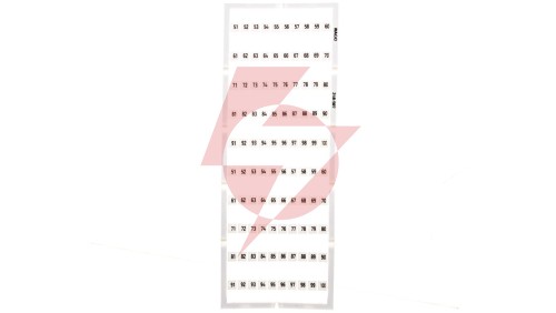 Oznaczniki Mini-WSB 2x 51-100 biały 248-507 /5szt./