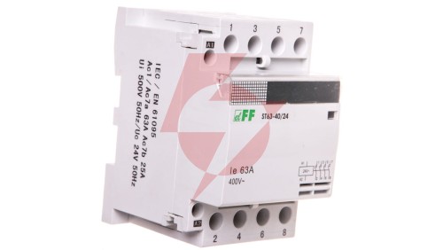 Stycznik modułowy 63A 4Z 0R 24V AC ST63-40-24V