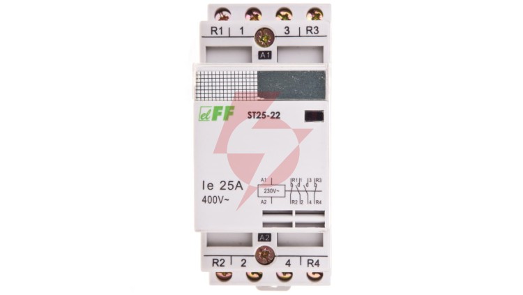 Stycznik modułowy 25A 2Z 2R 230V AC ST25-22
