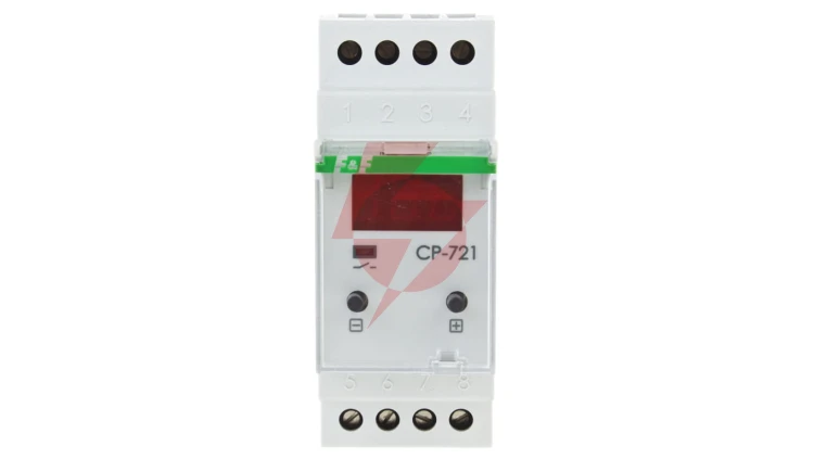 Przekaźnik kontroli napięcia 1-fazowy programowalny 1Z 16A 150-450V AC wyświetlacz LED CP-721