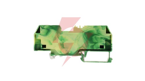 Złączka szynowa PE 2-przewodowa 16mm2 żółto-zielona 283-907