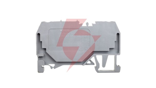 Złączka bazowa 2-przewodowa 2,5mm2 szara 10A 280-916
