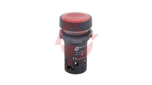 Przycisk sterowniczy 22mm czerwony z samopowrotem 1Z 1R XB7NA45