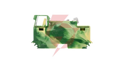 Złączka szynowa PE 2-przewodowa 16mm2 żółto-zielona 283-607