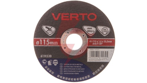 Tarcza tnąca do metalu 115 x 1.5 x 22.2 mm