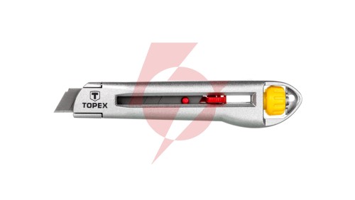 Nóż z ostrzem łamanym 18 mm metalowy korpus 17B103