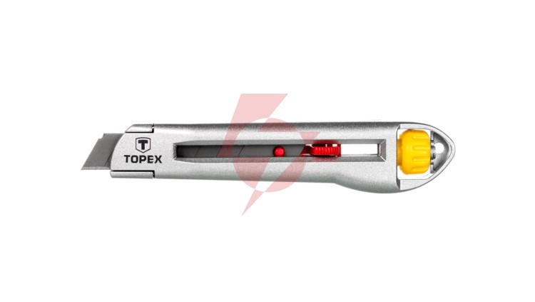 Nóż z ostrzem łamanym 18 mm metalowy korpus 17B103
