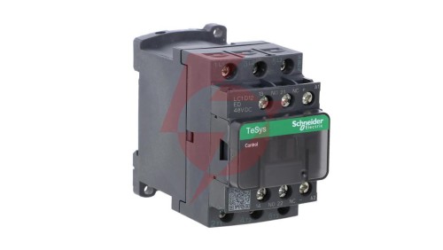 TeSys Deca Stycznik mocy 12A 3P 48V DC 1Z 1R LC1D12ED