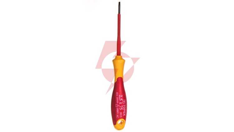 Wkrętak płaski 1000V, 2.5 x 75 mm, CrMo