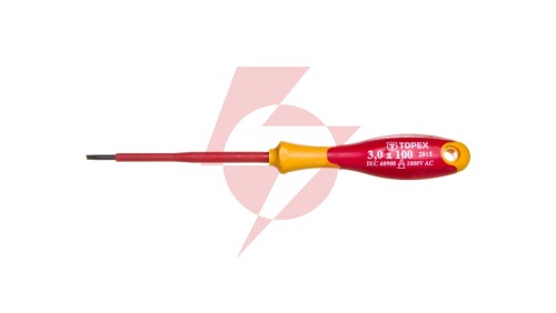 Wkrętak płaski 1000V, 3.0 x 100 mm, CrMo