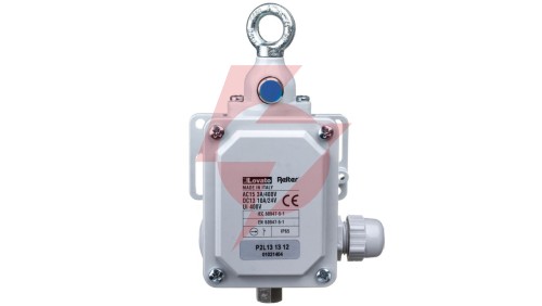 Wyłącznik cięgnowy /STOP/ 1Z+1R 120N z przyciskiem kasującym P2L131312