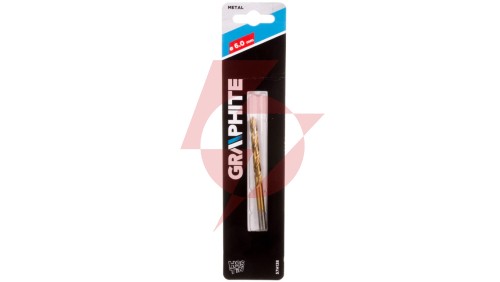 Wiertło do metalu HSS-TiN, 6.0 mm