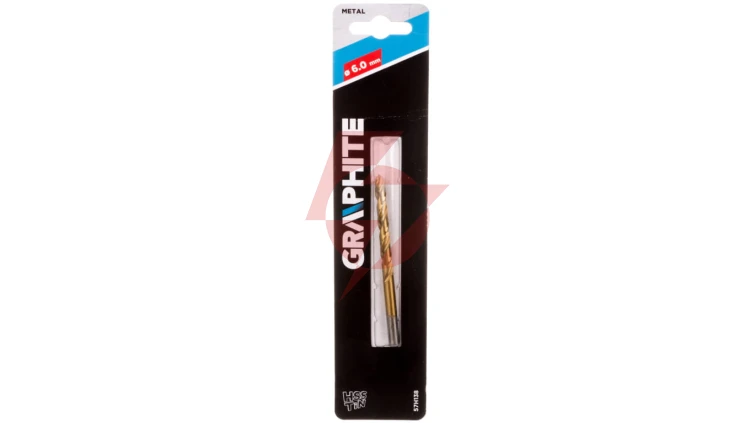 Wiertło do metalu HSS-TiN, 6.0 mm