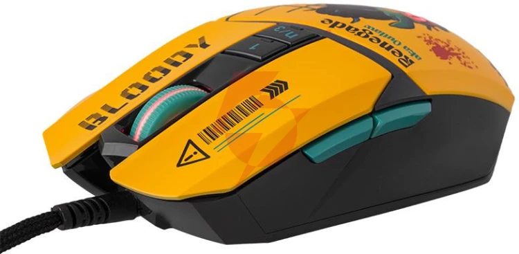 Mysz a4tech bloody w63 max renegade sunset usb activated