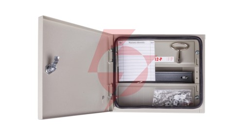 Rozdzielnica modułowa 1x12 natynkowa plombowana IP54 RNH-12-P