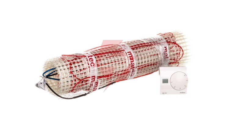 Zestaw grzejny dwustronnie zasilany STANDARD 150W/m2 2m2 ZOD-20 z regulatorem RTS-01 MTC10000017