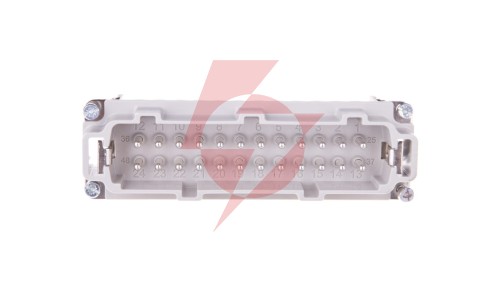 Wkład złącza 24P+PE męski 16A 500V EPIC H-BE 24 SS 10196100