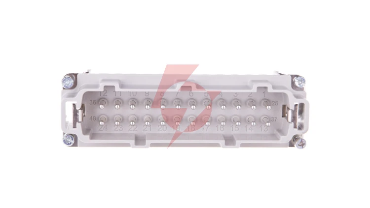 Wkład złącza 24P+PE męski 16A 500V EPIC H-BE 24 SS 10196100
