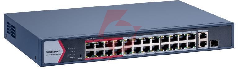 Switch hikvision ds-3e1326p-ei/m