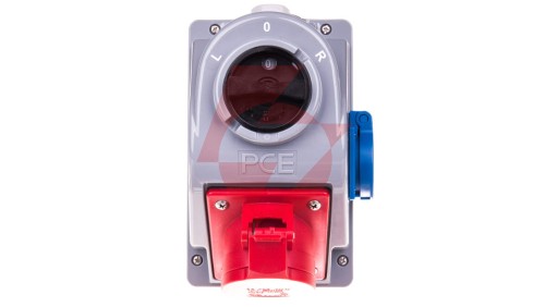 Zestaw instalacyjny z gniazdem 16A 5p (L-0-P) COMBO-POL 960615511W