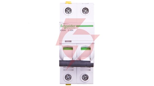 Wyłącznik nadprądowy 2P C 25A 6kA AC iC60N-C25-2 Acti9 A9F04225