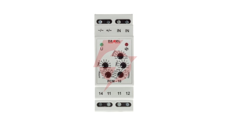 Przekaźnik czasowy 16A 0,1sek-10dni 24V AC/DC PCM-10/24V EXT10000086