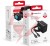 Ładowarka sieciowa forcell f-energy gan iii vt-60 60w pd qc 4.0+ 2x usb-c czarna + kabel usb-c