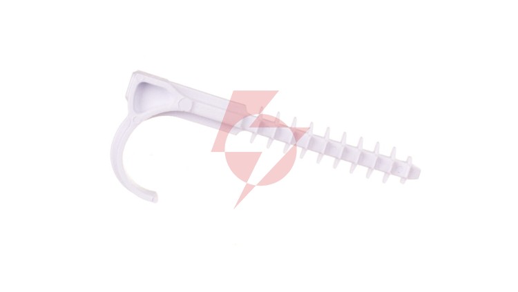 Uchwyt kablowy szybkiego montażu hakowy rury i przewody fi 18-22mm USMH-22 15.3 /25szt./