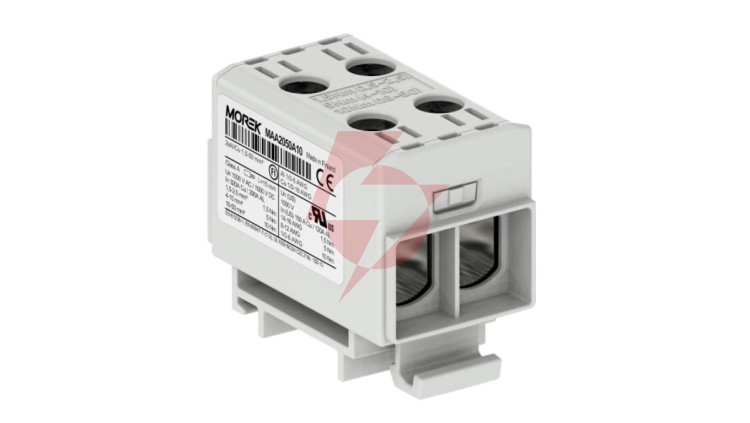 Złączka OTL50-2 kolor szary 2xAl/Cu 1,5-50mm2 1000V AC / 1500V DC Zacisk uniwersalny MAA2050A10
