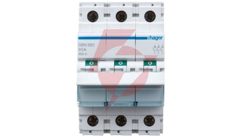 Rozłącznik modułowy izolacyjny 3P 80A SBN380