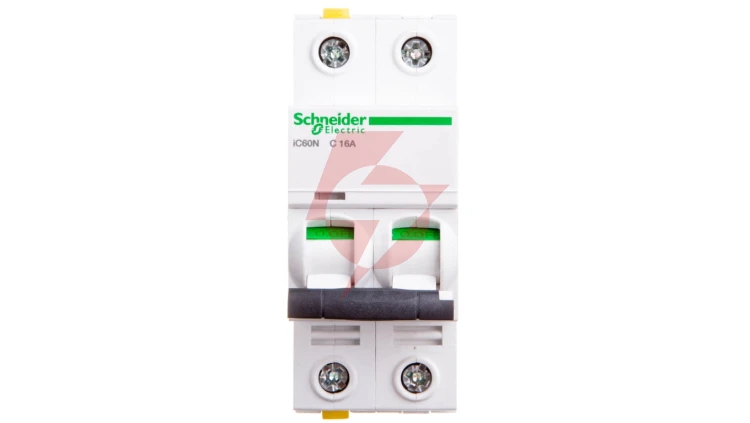 Wyłącznik nadprądowy 2P C 16A 6kA AC iC60N-C16-2 Acti9 A9F04216