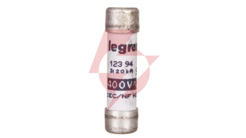 Wkładka bezpiecznikowa cylindryczna 8,5x31,5mm 0,5A gG 400V 012394