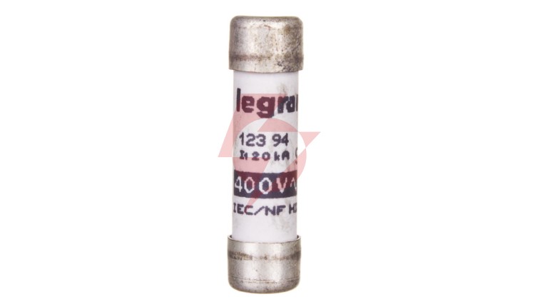 Wkładka bezpiecznikowa cylindryczna 8,5x31,5mm 0,5A gG 400V 012394
