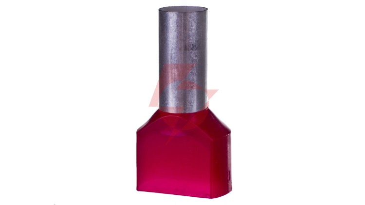 Końcówka tulejkowa izolowana HI 2x10/14 DIN E08KH-02020102701 /100szt./