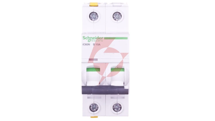 Wyłącznik nadprądowy 2P B 10A 6kA AC iC60N-B10-2 Acti9 A9F03210