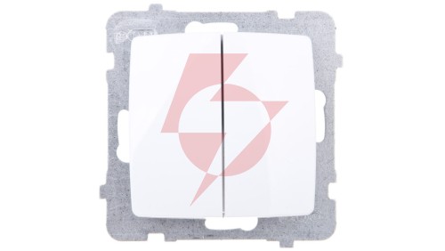 KARO Łącznik świecznikowy biały ŁP-2S/m/00