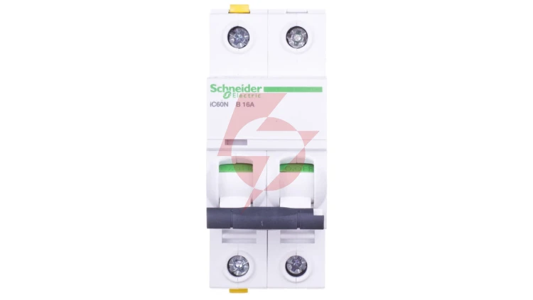 Wyłącznik nadprądowy 2P B 16A 6kA AC iC60N-B16-2 Acti9 A9F03216