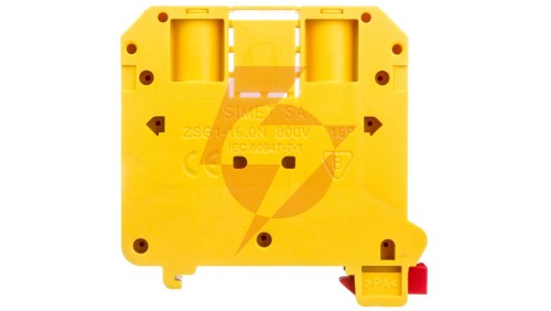 Złączka szynowa gwintowa 2,5-16mm2 żółta ZSG 1-16.ON 11621314