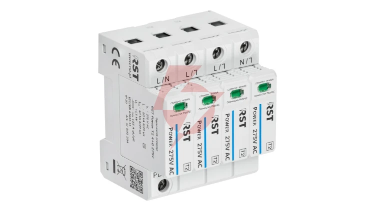 Ogranicznik przepięć T2 RST Power T2 4+0 275V 802 204