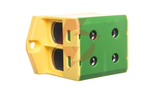 Złączka OTL150-2 kolor żółto-zielony 2xAl/Cu 25-150mm² 1000V AC / 1500V DC Zacisk uniwersalny MAA2150Y10