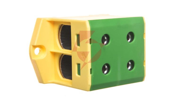 Złączka OTL150-2 kolor żółto-zielony 2xAl/Cu 25-150mm² 1000V AC / 1500V DC Zacisk uniwersalny MAA2150Y10